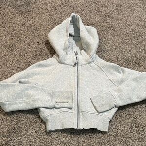 Lululemon Cropped Scuba Full Zip Hoodie size 2
